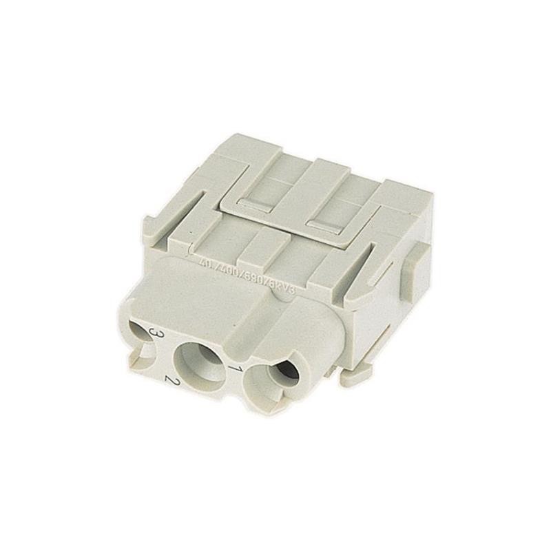 1 pcs : 09140033103 - HAN 40AMP C 3PIN MODULE FEMALE C