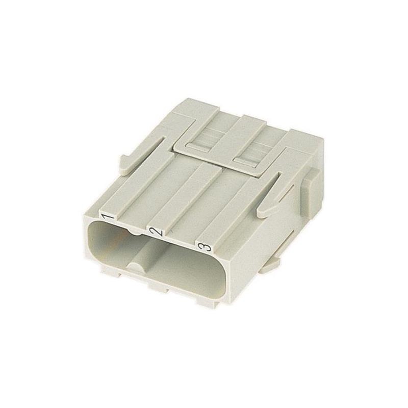 1 pcs : 09140033003 - HAN 40AMP C 3PIN MODULE MALE CRI