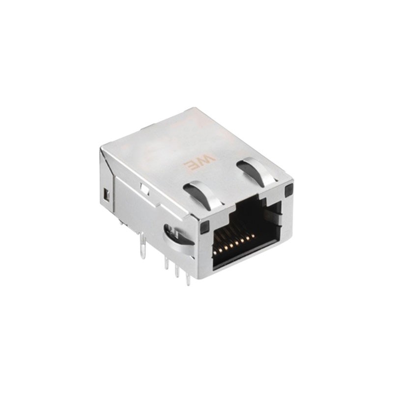 1 pcs : 74984104401 - CONN JACK 1PORT 100 BASE-T PCB