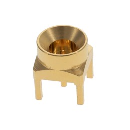 1 pcs : SMP-PC-P-GF-ST-TH2 - CONN SMP PLUG STR 50 OHM PCB