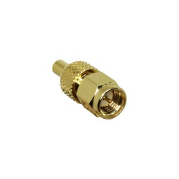1 pcs : ADP-SMAM-MMXF - SMA PLUG TO MMCX JACK ADAPTER