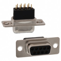 1 pcs : 172-009-283L001 - CONN D-SUB RCPT 9P PNL MNT SLDR