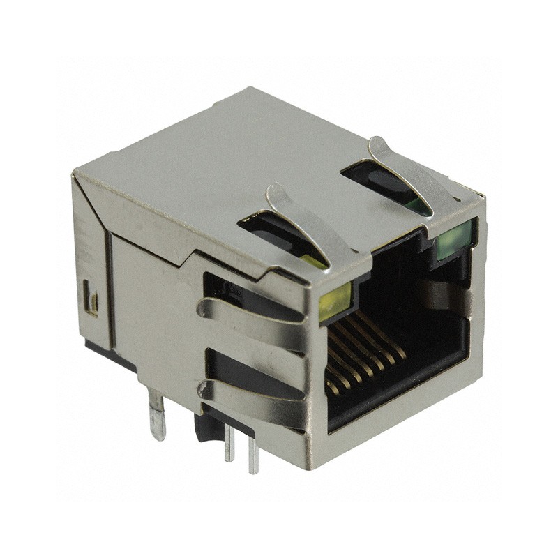 1 pcs : 74990111217 - CONN JACK 1PORT 100 BASE-T PCB