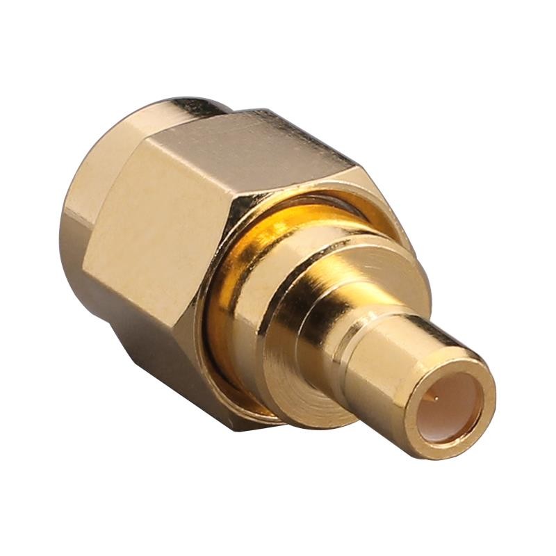 1 pcs : ADP-SMAM-SMBF-G - CONN ADAPT SMA PLUG TO SMB JACK