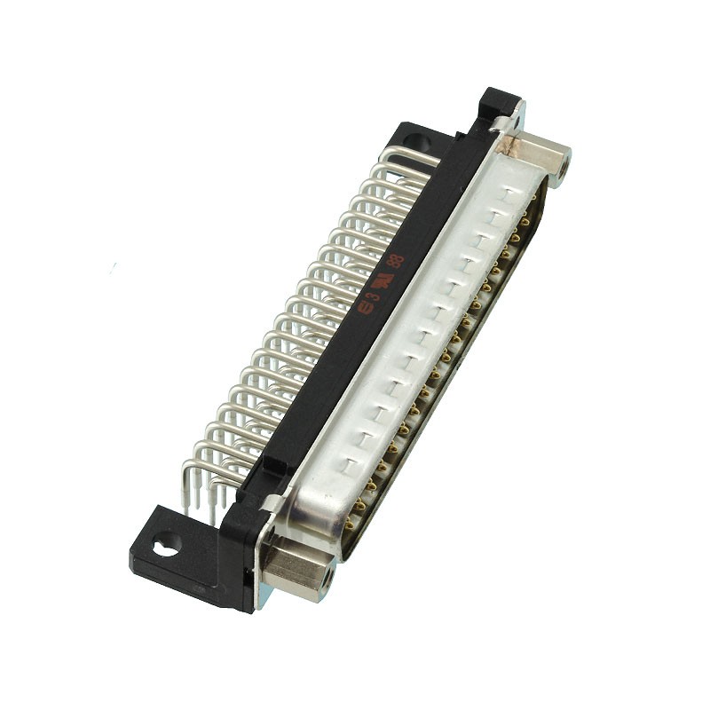 1 pcs : 09664227803 - CONN D-SUB PLUG 37POS R/A SLDR
