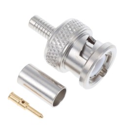 1 pcs : R141083000W - BNC / STRAIGHT PLUG CRIMP TYPE C