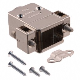 1 pcs : 09670090443 - CONN BACKSHELL 9POS 180DEG SHLD