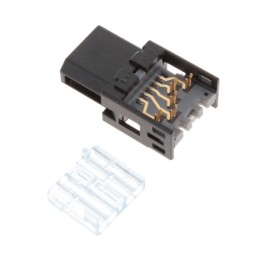 1 pcs : IX32G-A-8S-CV(7.0) - PLUG A KEY 8POS IDC 22AWG