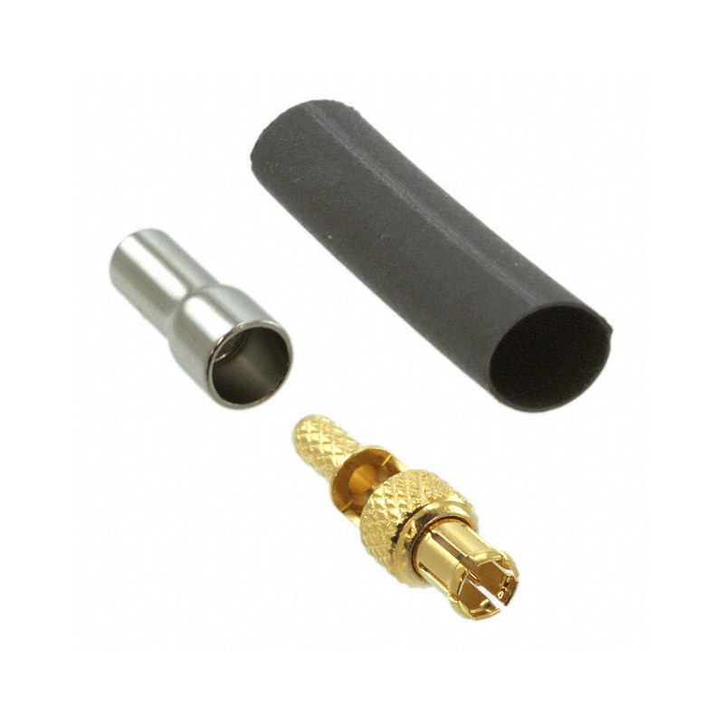 1 pcs : 73004 - CONN MCX PLUG STR 75 OHM PUSH