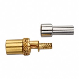 1 pcs : 72981 - CONN SMB PLUG STR 50 OHM CRIMP
