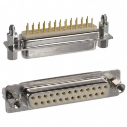 1 pcs : 172-E25-213R911 - CONN D-SUB RCPT 25P PNL MNT SLDR