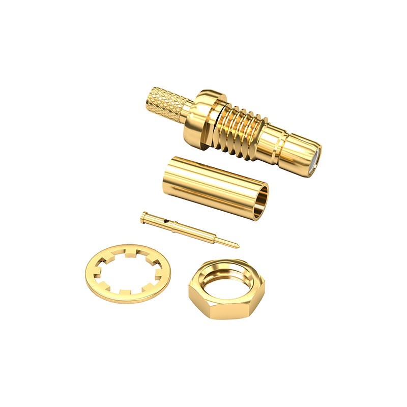 1 pcs : 61626421210320 - WR-SMB_CABLE CONNECTOR_BULKHEAD