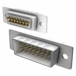 1 pcs : 772-E15-103R001 - CONN D-SUB PLUG 15POS PNL MNT