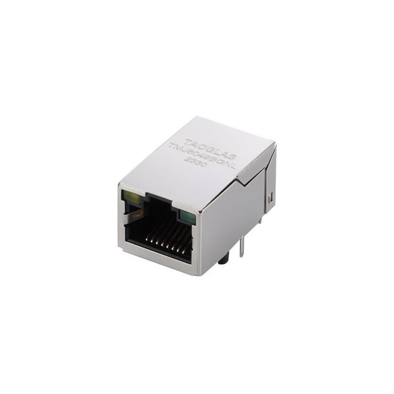1 pcs : TMJ6049BGNL - RJ45 ICM, 10/100 BASE-T, 1X1, TA