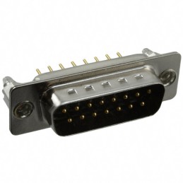 1 pcs : 772-E15-113R051 - CONN D-SUB PLUG 15P PNL MNT SLDR