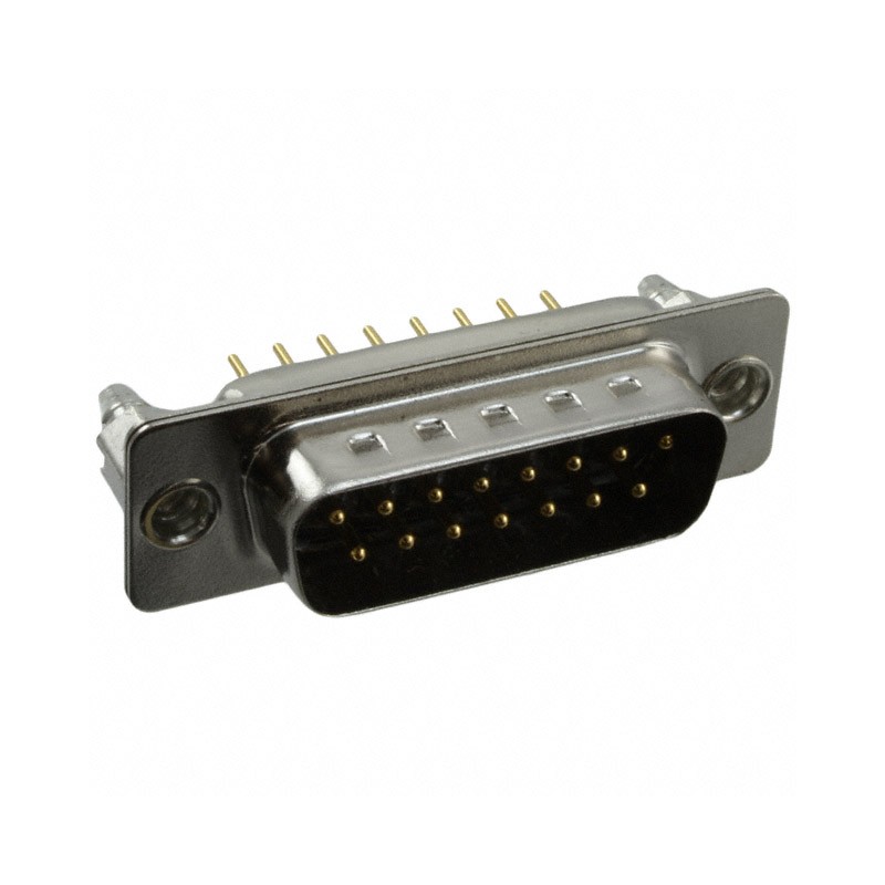 1 pcs : 772-E15-113R051 - CONN D-SUB PLUG 15P PNL MNT SLDR