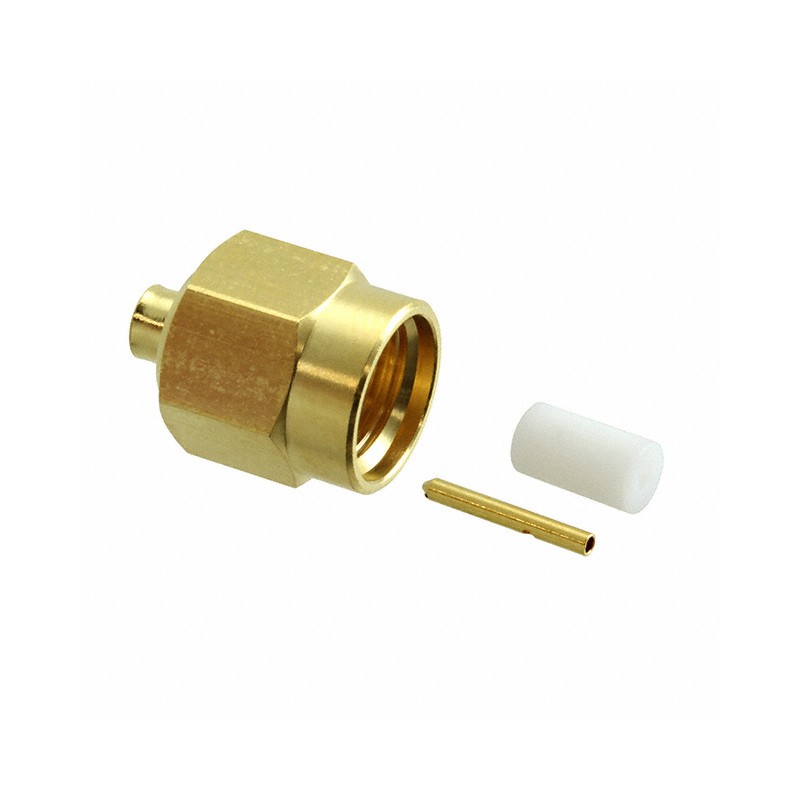 1 pcs : 1-1478904-0 - CONN SMA PLUG STR 50 OHM SOLDER