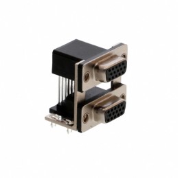 1 pcs : 178-H15-513R497 - CONN D-SUB RCPT 15POS R/A SLDR