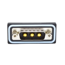1 pcs : CDFV3W3113L411 - CONN D-SUB PLUG 3P PNL MNT SLDR