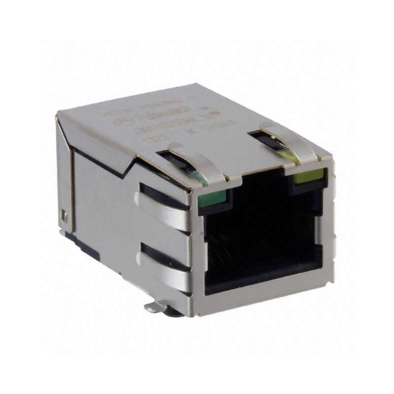 1 pcs : J3011G21DNLT - CONN JACK 1PORT 100 BASE-TX SMD