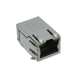 1 pcs : J3011G21DNL - CONN JACK 1PORT 100 BASE-TX SMD