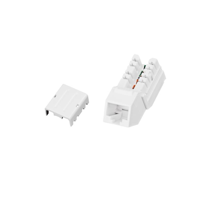 1 pcs : SS-82010-004 - KEYSTONE ANGLE JACK, UTP, QUICK
