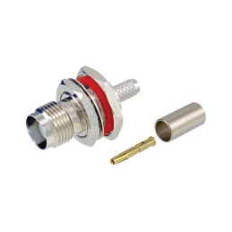 1 pcs : ATF-3700 - CONTNC FEMALE BULKHD CRIMP