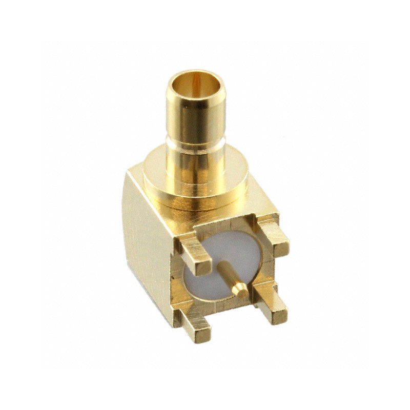 1 pcs : SMB7H-J-P-H-RA-TH1 - CONN SMB JACK R/A 75 OHM PCB