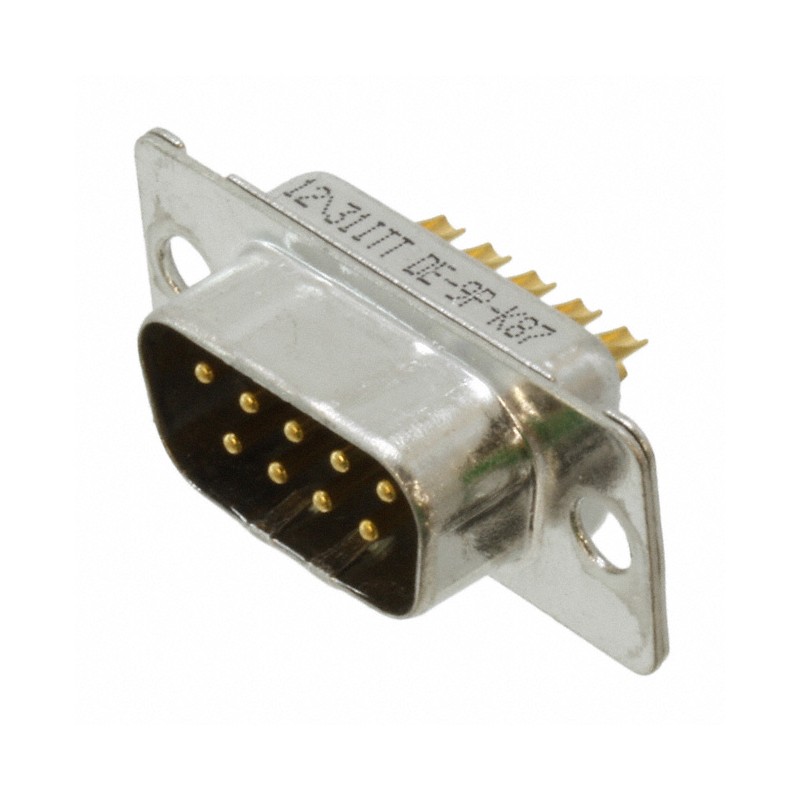 1 pcs : DE-9P-K87 - CONN D-SUB PLUG 9POS PNL MNT