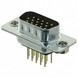1 pcs : 780-M15-113R011 - CONN D-SUB HD PLUG 15POS PNL MNT
