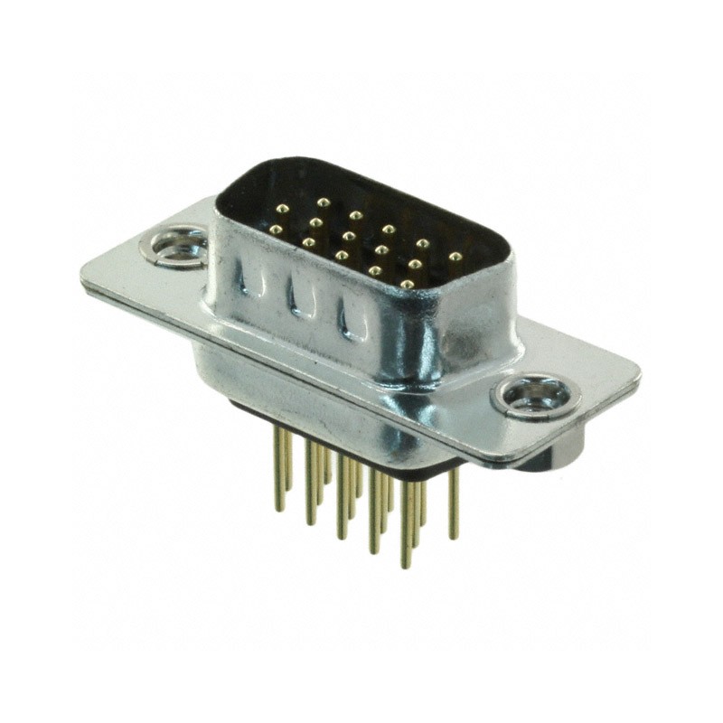 1 pcs : 780-M15-113R011 - CONN D-SUB HD PLUG 15POS PNL MNT