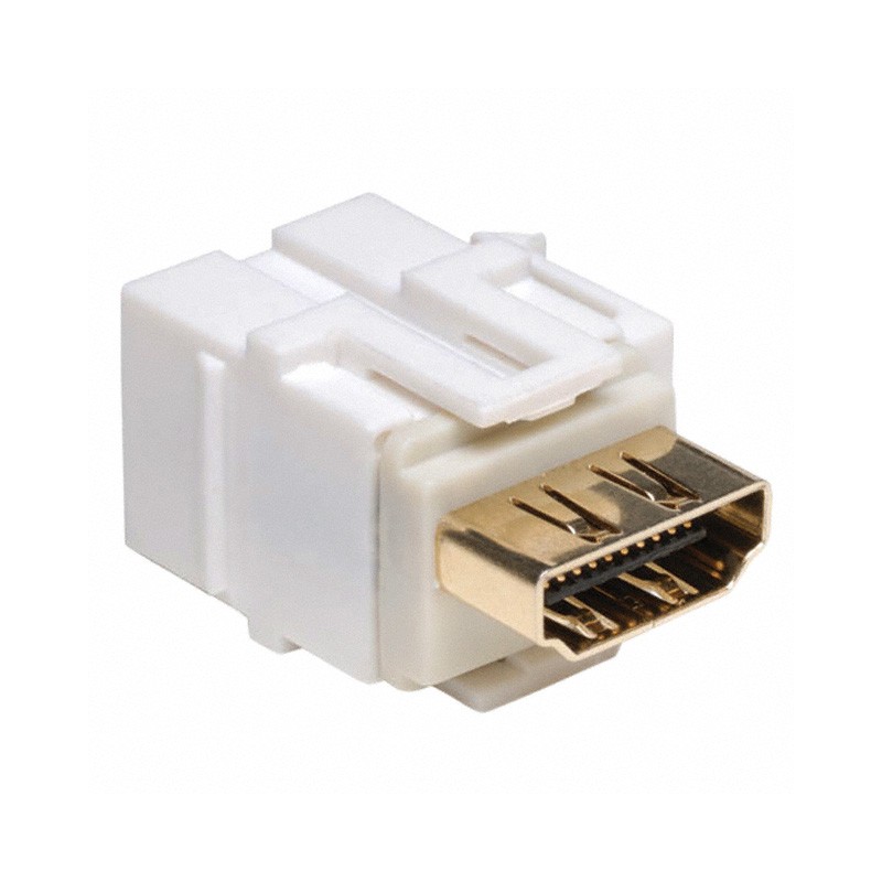 1 pcs : P164-000-KJ-WH - INSERT HDMI RCPT COUPLER