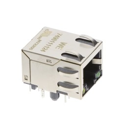1 pcs : 7498111124 - WE-RJ45LAN INTEGRATED TRANSFORME