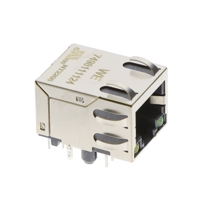 1 pcs : 7498111124 - WE-RJ45LAN INTEGRATED TRANSFORME