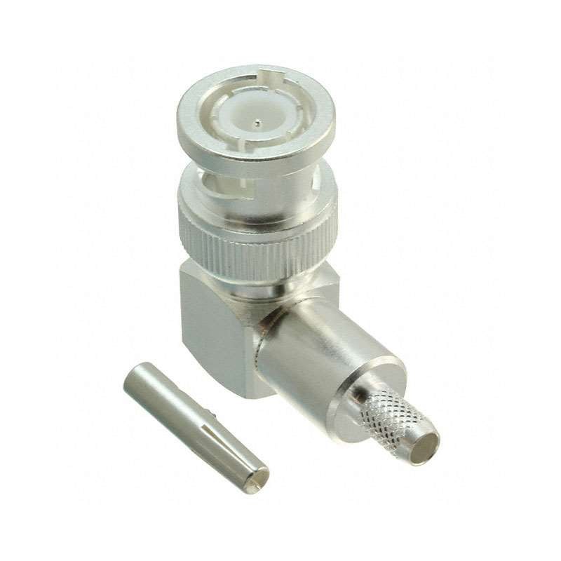 1 pcs : 1-1478075-0 - CONN BNC PLUG R/A 50 OHM SOLDER