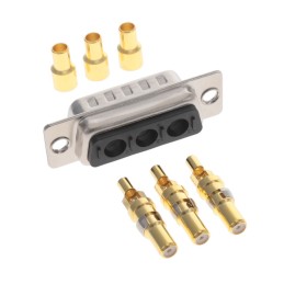 1 pcs : 682M3W3103L001 - CONN D-SUB PLUG 3P PNL MNT