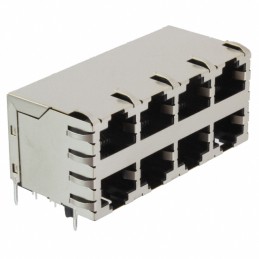 1 pcs : 6339168-1 - CONN MOD JACK 8P8C R/A SHIELDED