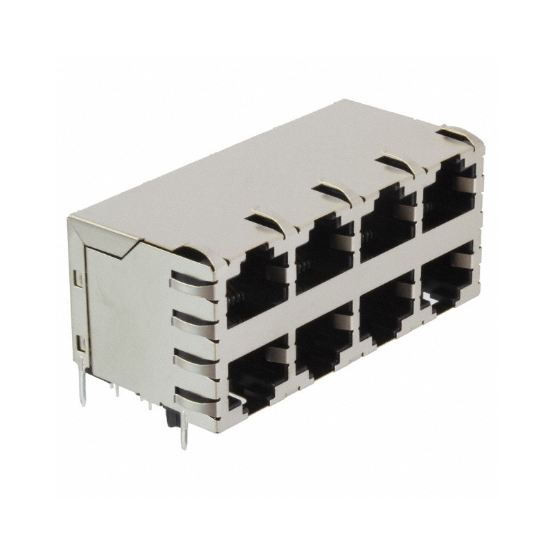 1 pcs : 6339168-1 - CONN MOD JACK 8P8C R/A SHIELDED