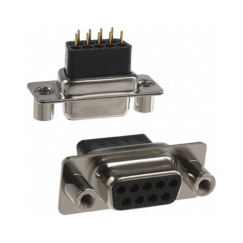 1 pcs : 172-009-283L031 - CONN D-SUB RCPT 9P PNL MNT SLDR