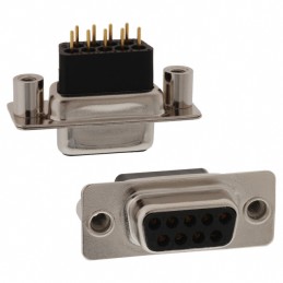 1 pcs : 172-009-283L021 - CONN D-SUB RCPT 9P PNL MNT SLDR