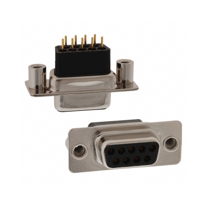 1 pcs : 172-009-283L021 - CONN D-SUB RCPT 9P PNL MNT SLDR