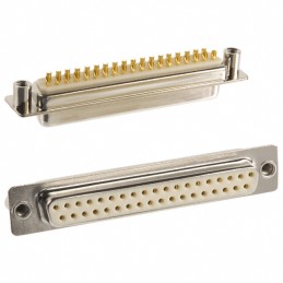 1 pcs : 172-E37-203R021 - CONN D-SUB RCPT 37POS PNL MNT