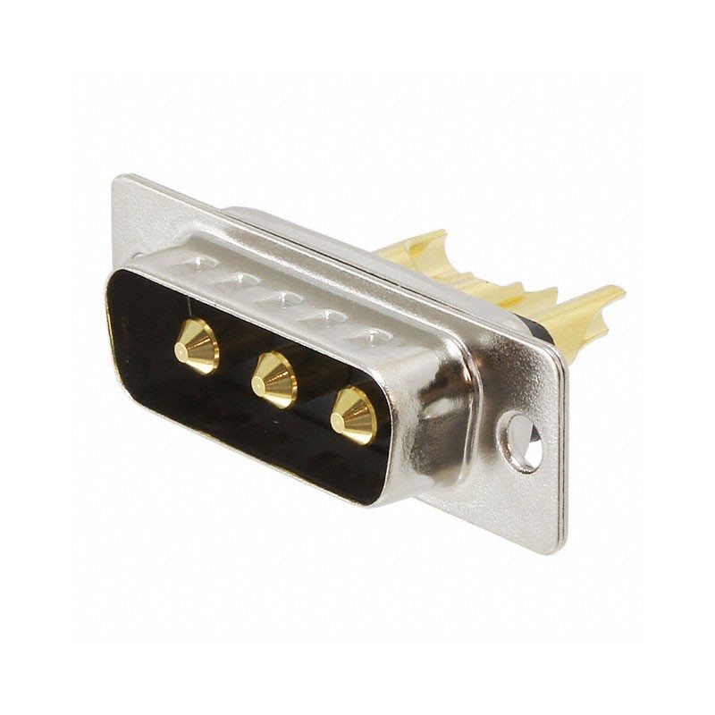1 pcs : 680M3W3103L201 - CONN D-SUB PLUG 3POS PNL MNT