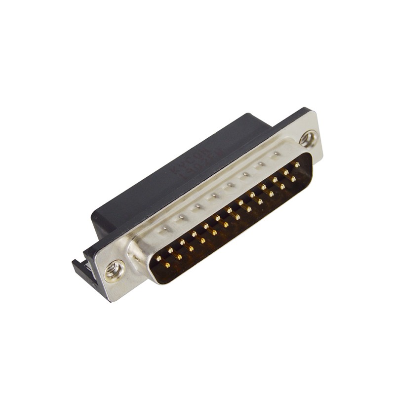 1 pcs : K22X-B25P-N30 - CONN D-SUB PLUG 25POS R/A SLDR
