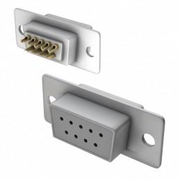 1 pcs : 772-E09-203R001 - CONN D-SUB RCPT 9POS PNL MNT
