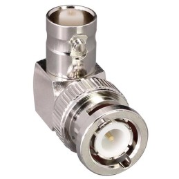 1 pcs : ADP-BNCM-BNCF-R - RA BNC MALE TO BNC FML ADAPTER
