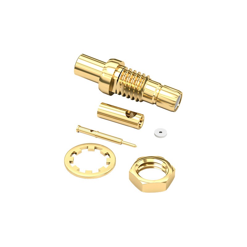 1 pcs : 61626421210420 - WR-SMB_CABLE CONNECTOR_BULKHEAD