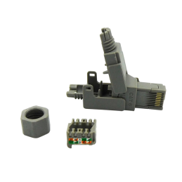 1 pcs : SS-39300-014 - MODULAR RJ45 PLUG CAT6 UTP IDC