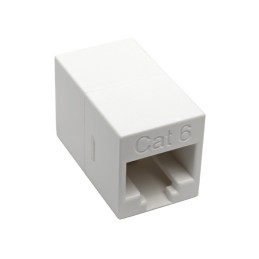 1 pcs : N234-001-WH - CAT6 STRAIGHT-THROUGH MODULAR CO