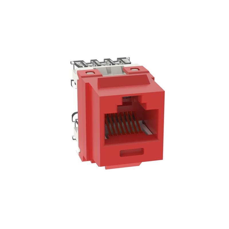 1 pcs : NK688MRD-Q - INSERT RJ45 JACK TO IDC CONN